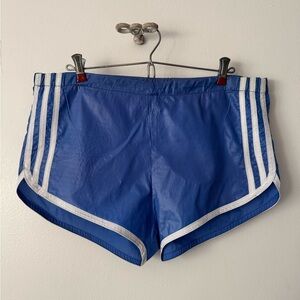 Vintage Blue Running Shorts.